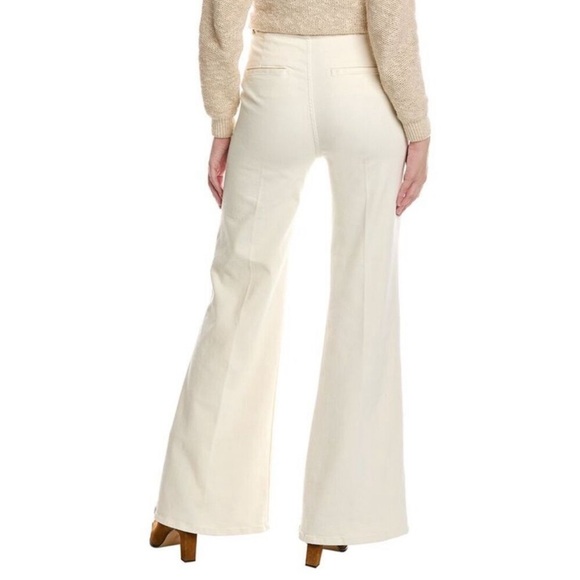 MOTHER Denim The Elbow Grease Roller Sneak Antique White Wide Leg Jean Size 29 - Picture 2 of 8